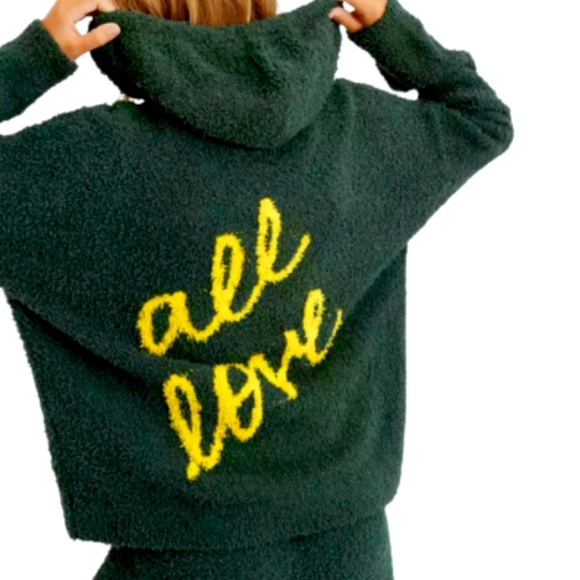 aerie Tops - Aerie All Love Teddy Sherpa Hoodie Sz. Medium
